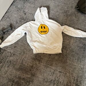 DREW House Oversized UNISEX Mascot Hoodie with Yellow Emblem